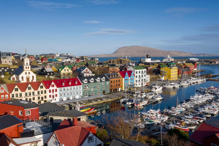 Tórshavn te voet.